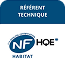 Logo NF HQE Référent technique