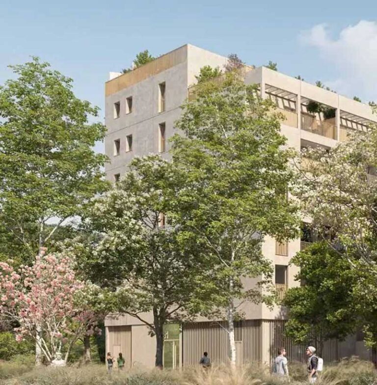 Construction de 91 logements neufs avec démarche de réemploi à Aubervilliers