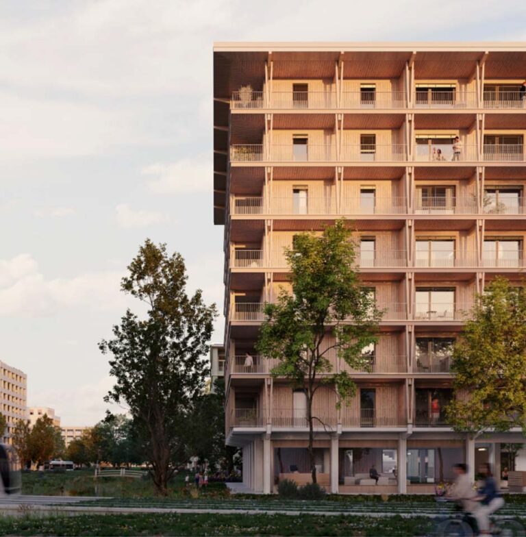 Construction de 62 logements neufs en structure bois à Ferney-Voltaire